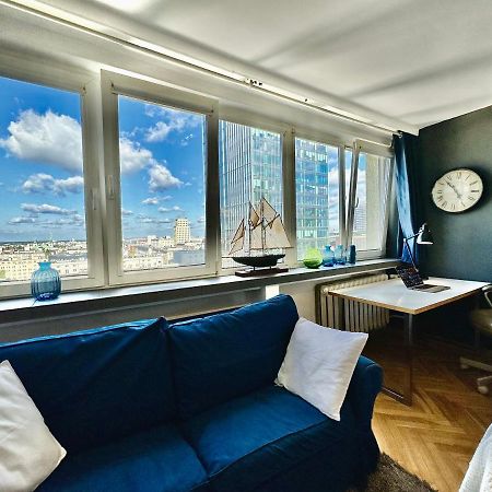 Super Apartament White Warszawa 2X Metro Scisle Centrum Wifi 300 Mbs New Ngoại thất bức ảnh