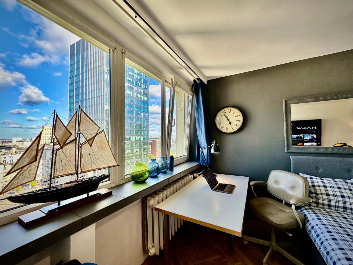 Super Apartament White Warszawa 2X Metro Scisle Centrum Wifi 300 Mbs New Ngoại thất bức ảnh