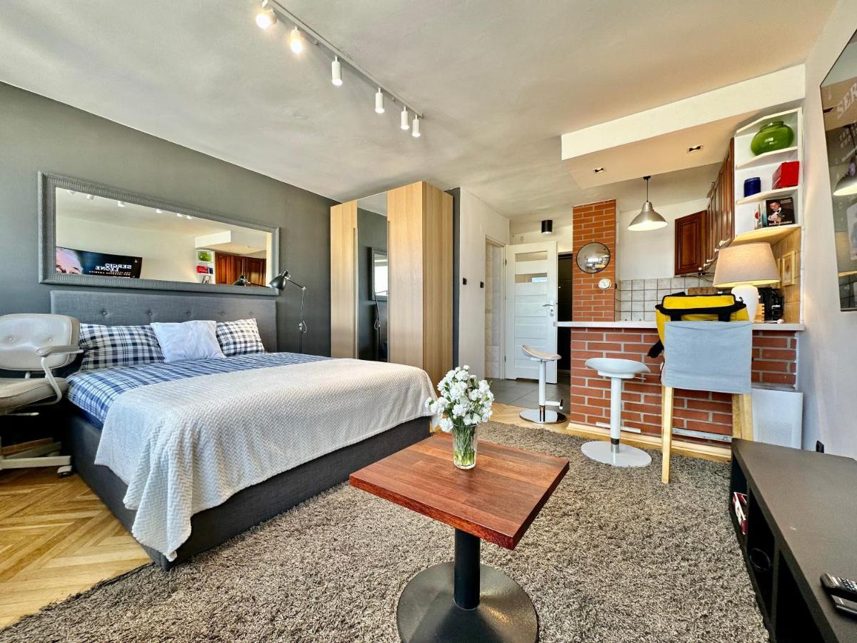 Super Apartament White Warszawa 2X Metro Scisle Centrum Wifi 300 Mbs New Ngoại thất bức ảnh