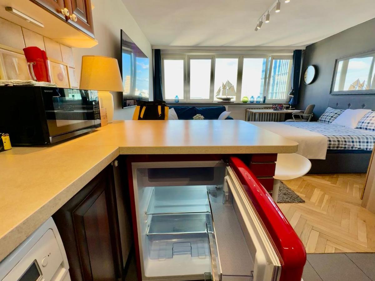 Super Apartament White Warszawa 2X Metro Scisle Centrum Wifi 300 Mbs New Ngoại thất bức ảnh