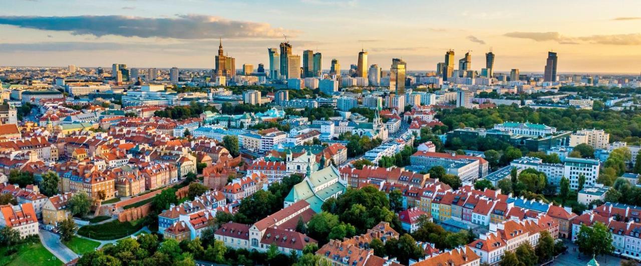 Super Apartament White Warszawa 2X Metro Scisle Centrum Wifi 300 Mbs New Ngoại thất bức ảnh