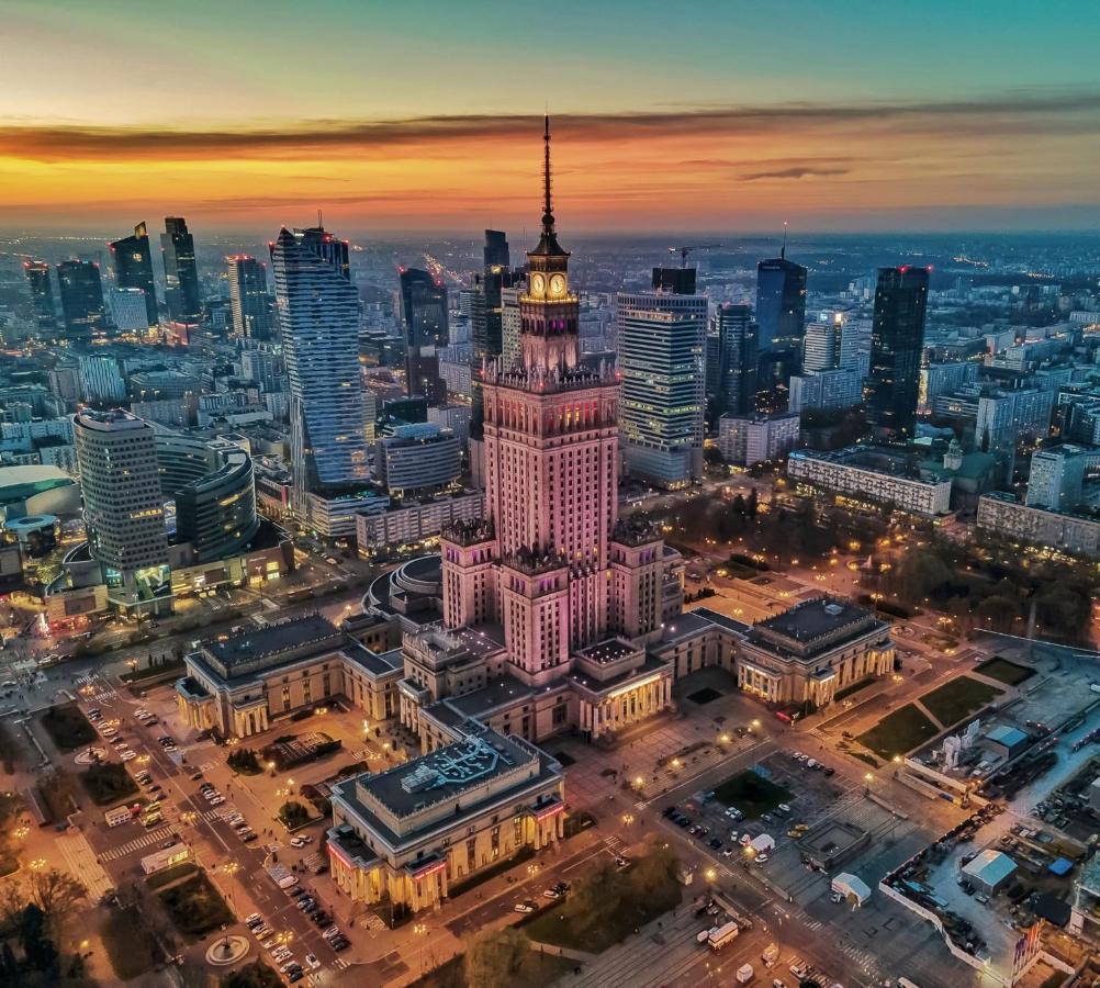 Super Apartament White Warszawa 2X Metro Scisle Centrum Wifi 300 Mbs New Ngoại thất bức ảnh