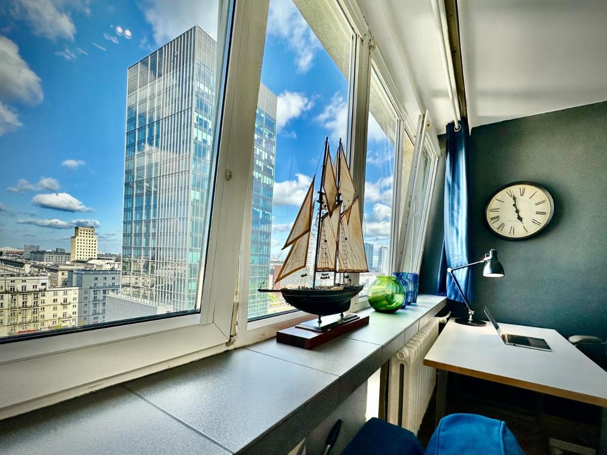 Super Apartament White Warszawa 2X Metro Scisle Centrum Wifi 300 Mbs New Ngoại thất bức ảnh