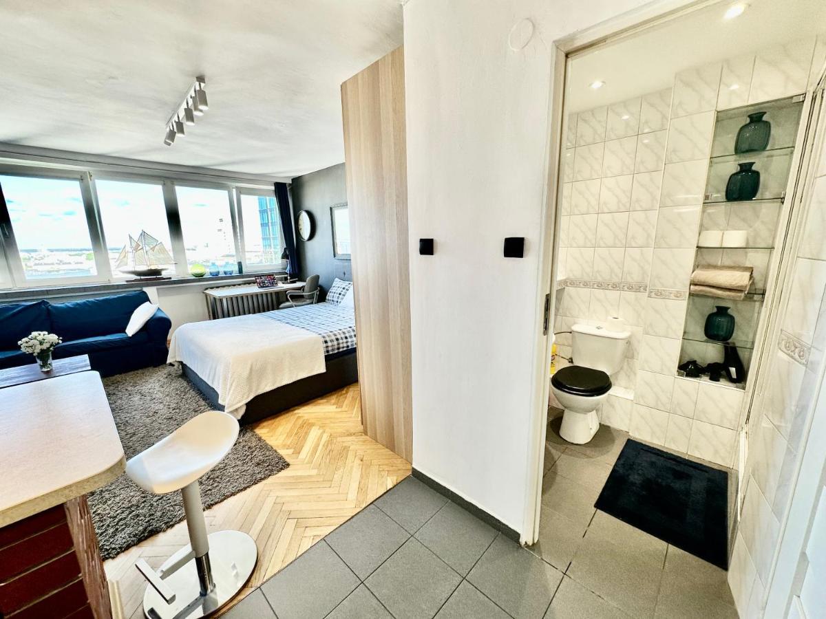 Super Apartament White Warszawa 2X Metro Scisle Centrum Wifi 300 Mbs New Ngoại thất bức ảnh