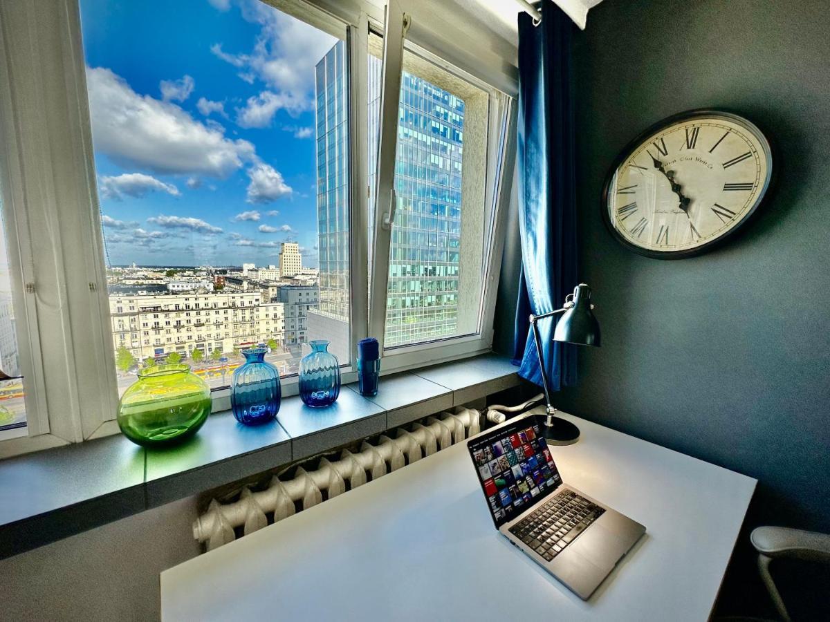 Super Apartament White Warszawa 2X Metro Scisle Centrum Wifi 300 Mbs New Ngoại thất bức ảnh