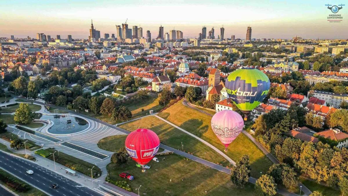 Super Apartament White Warszawa 2X Metro Scisle Centrum Wifi 300 Mbs New Ngoại thất bức ảnh