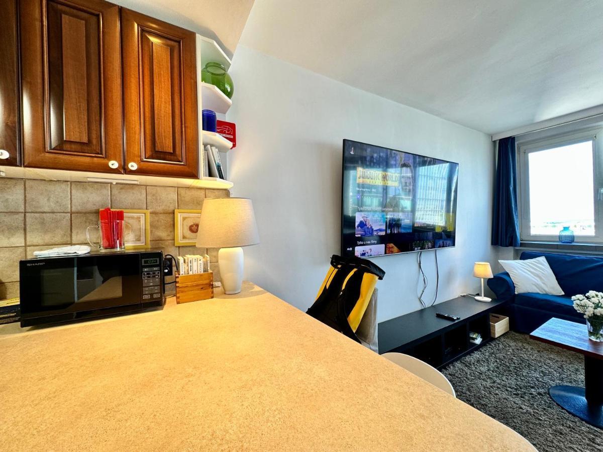 Super Apartament White Warszawa 2X Metro Scisle Centrum Wifi 300 Mbs New Ngoại thất bức ảnh
