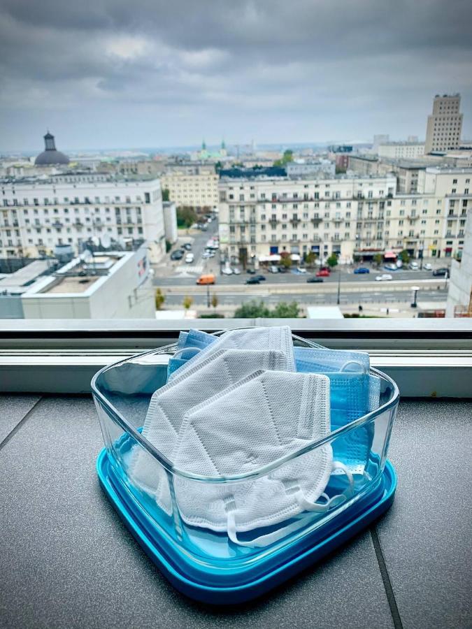 Super Apartament White Warszawa 2X Metro Scisle Centrum Wifi 300 Mbs New Ngoại thất bức ảnh