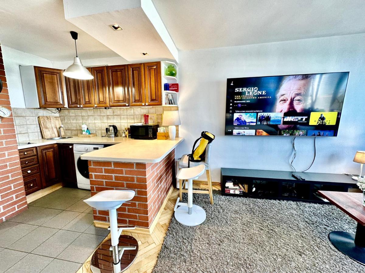 Super Apartament White Warszawa 2X Metro Scisle Centrum Wifi 300 Mbs New Ngoại thất bức ảnh