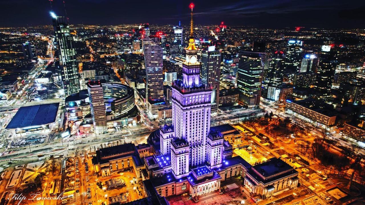 Super Apartament White Warszawa 2X Metro Scisle Centrum Wifi 300 Mbs New Ngoại thất bức ảnh